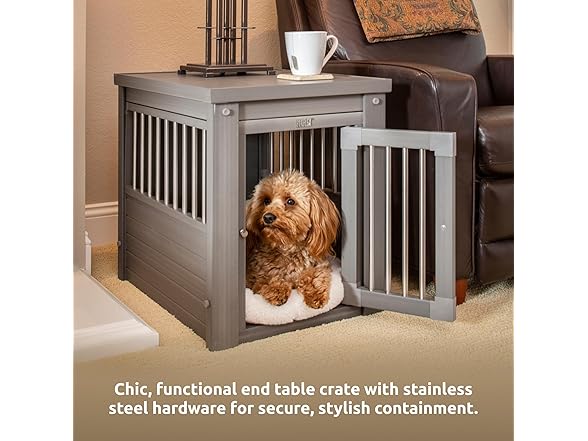New Age Pet ecoFLEX Pet Crate/End Table
