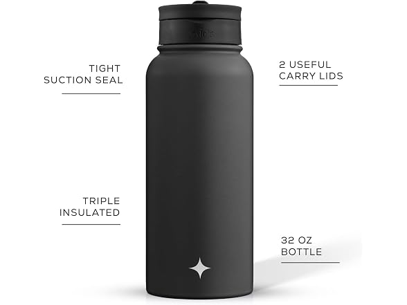 JoyJolt Triple Insulated Water Bottle
