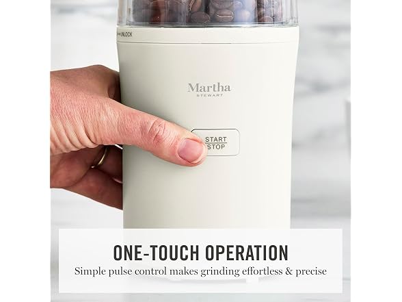 Martha Stewart Electric Coffee & Spice Grinder Cream