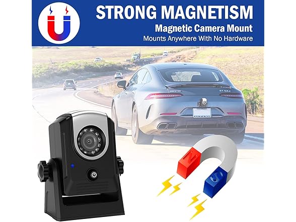 (NEW) MHCABSR Wireless Backup Camera