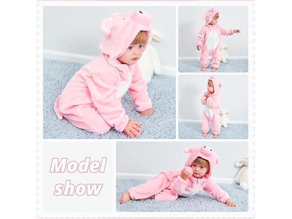Michley (2-3T) Newborn Baby Winter Jumpsuit