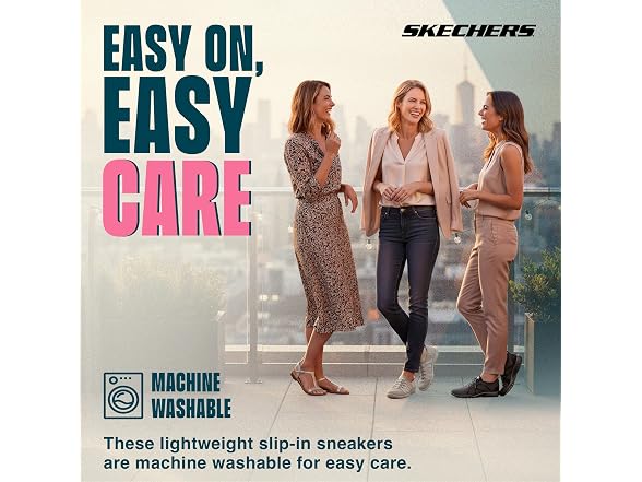 Skechers Women's Breathe Easy Roll With Me Slip-Ins