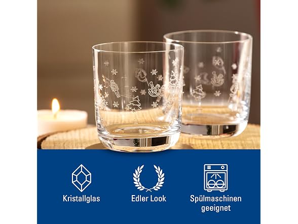 Villeroy & Boch Crystal Tumblers 2CT