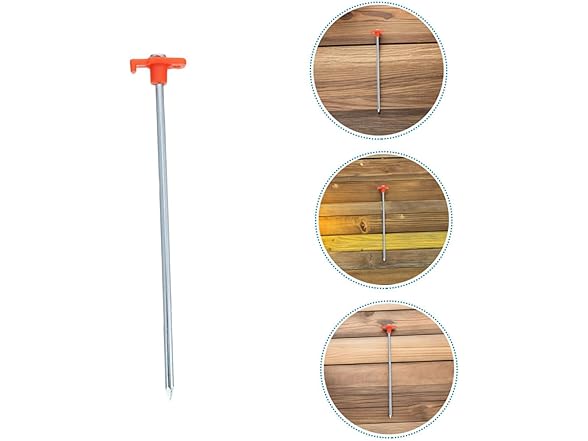 Happyyami 12pcs Heavy Duty Tent Pegs