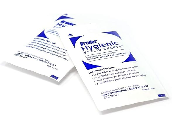 Bruder Hygienic Eyelid Micro Fine Sheets 35 Count