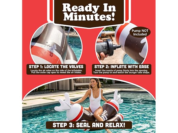 Tootsie Roll Ride On Pool Float Large