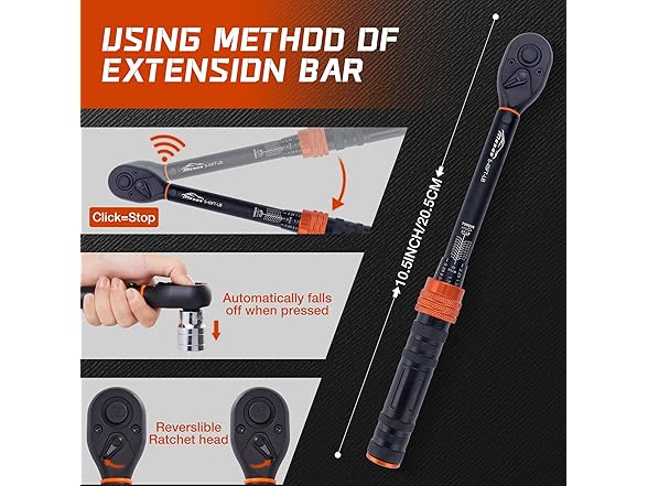 MESGS 3/8-Inch Drive Torque Wrench