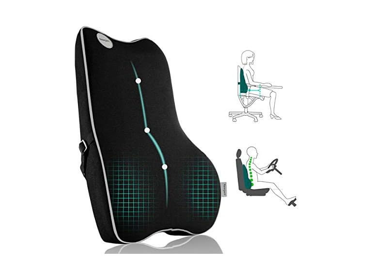 Memory Foam Lumbar Support Pillow