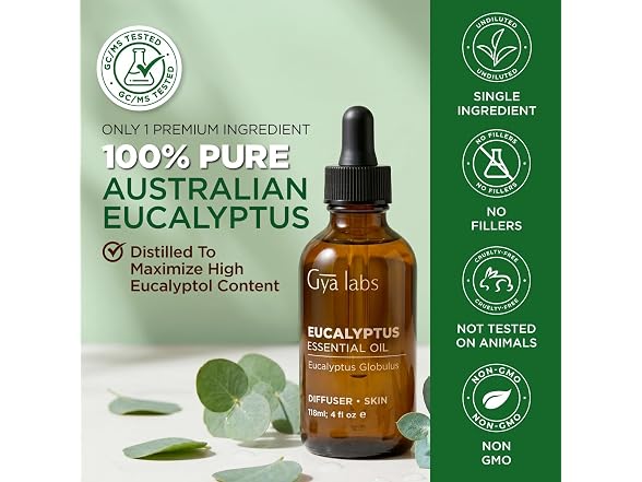 Pure Eucalyptus Essential Oil
