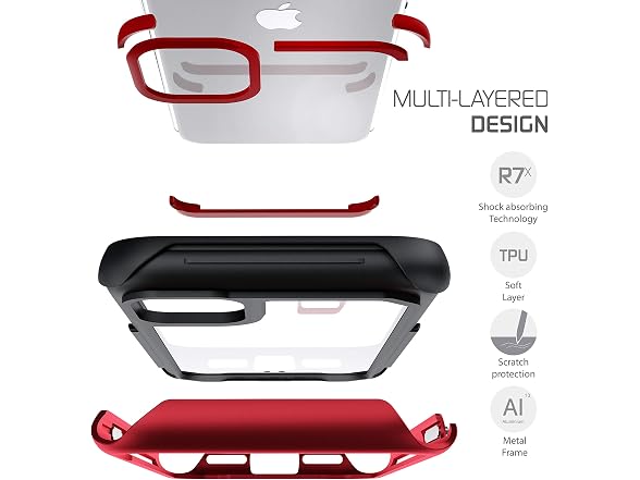 Ghostek Atomic Slim iPhone 11 Pro Case Clear - Gallery 6