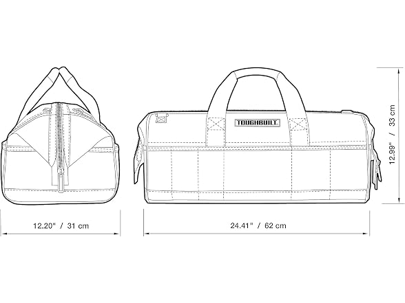 Toughbuilt TB-60-26 26in Massive Mouth Bag - Fanatic