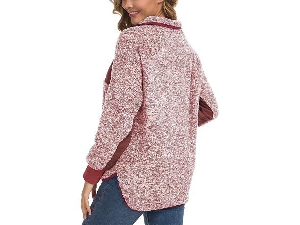Viishow Women (XXL) Long Sleeves Coat Jujube Red