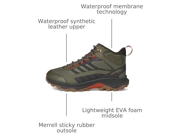 Merrell Men's Speed Strike 2 Mid Hiking Boot