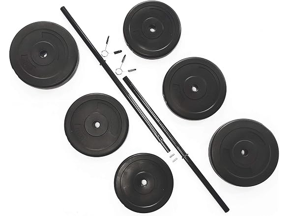 BalanceFrom 100-Pound Barbell Set