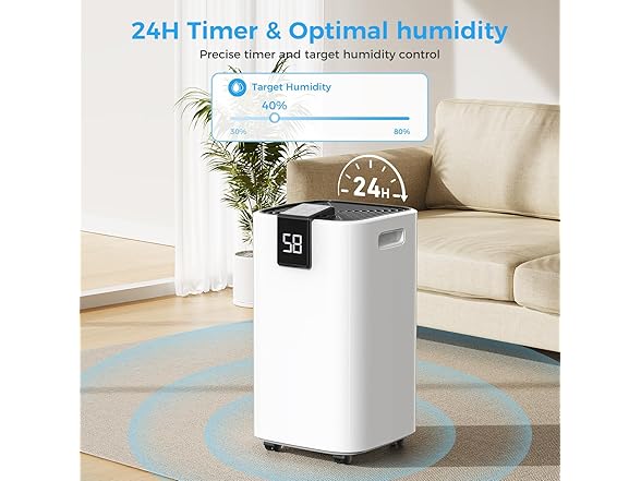 Trazico 4000 sq.ft Dehumidifier