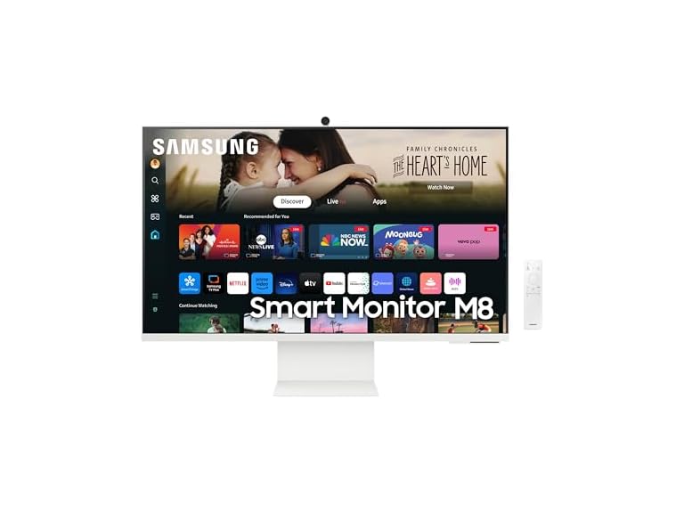 (NEW) Samsung 32" Smart Monitor with Camera