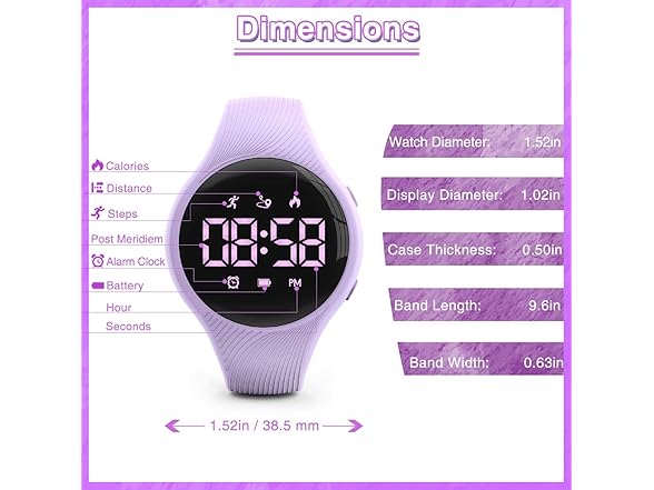 Konewos Kids Led Fitness Tracker Watch