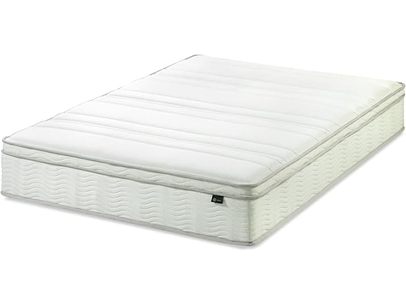 ZINUS 12 Inch Foam and Spring Mattress, Full