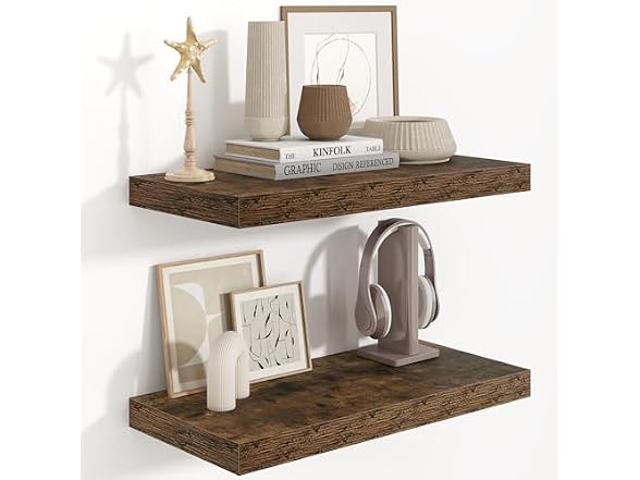 Fun Memories 24in Deep Floating Shelves