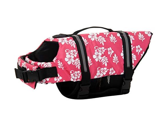 Dog Life Jacket Adjustable Dog Lifevest Swim