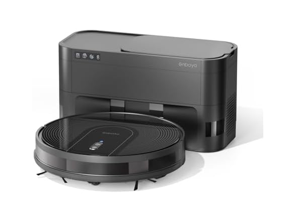 ENBOYA D60+ Robot Vacuum Cleaner with Self-Empty Base