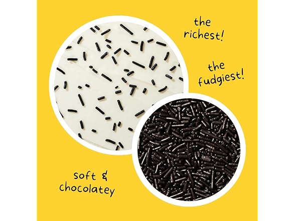 Chocolate Softies Sprinkles 3oz