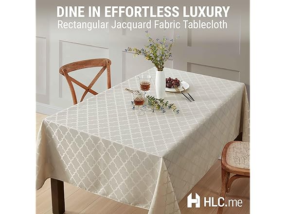 HLC.ME Modena Beige Tablecloth