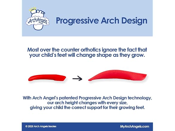 Arch Angels Kids Comfort Insoles Toddler