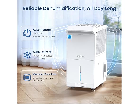 Vellgoo 6000 Sq Ft Dehumidifier - Gallery 6