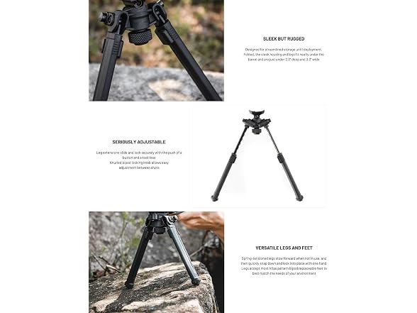 Magpul Rifle Bipod Gun Rest for Hunting and Shooting