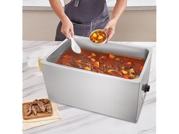 VEVOR Commercial Food Warmer 19QT Bain