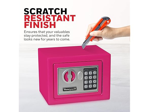 Honeywell Bolt Down Small Safe Box with Digital Lock