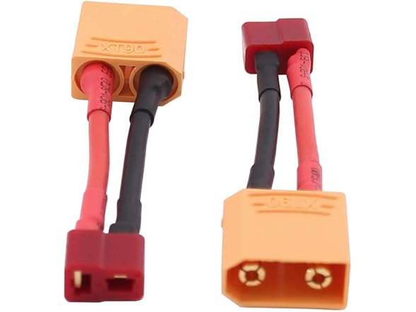 OliRC 2pcs Male XT90 to Female T Plug