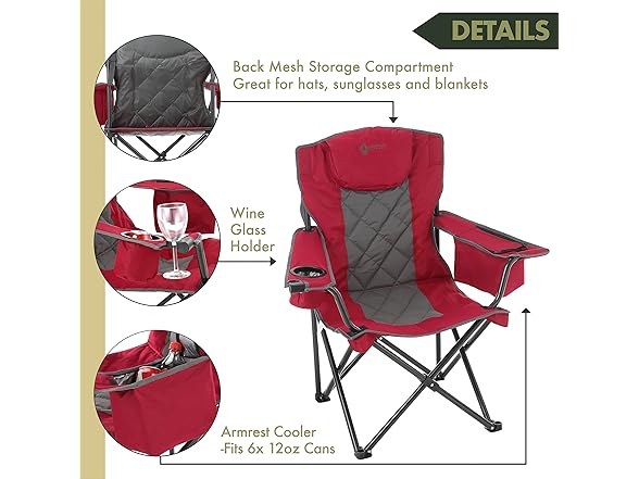 ARROWHEAD OUTDOOR Cozy Club Outdoor Chair