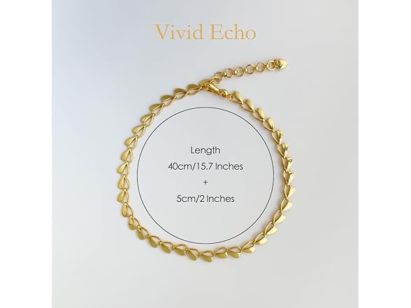 Vivid Double Heart Chain