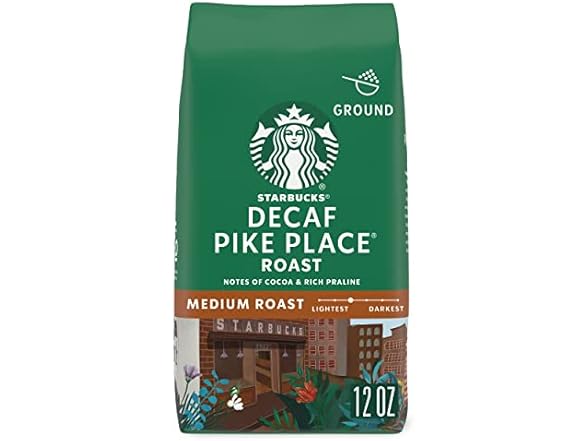 Starbucks Decaf Pike Place, 12oz