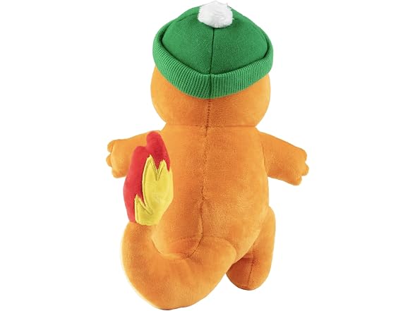 Pokemon 8" Holiday Charmander Plush with Winter Hat Accessory
