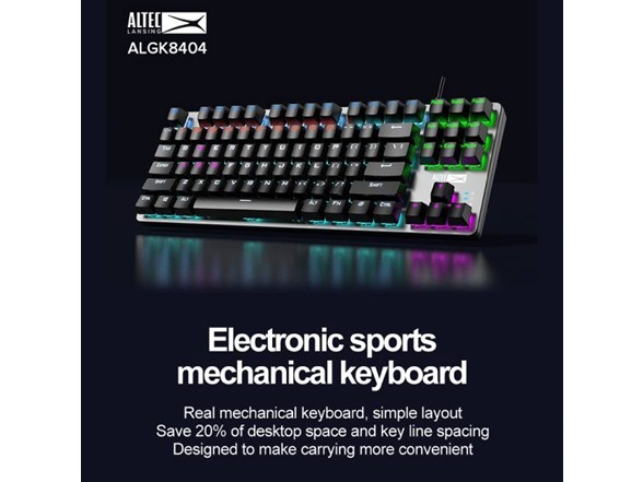 Altec Lansing Wired Mechanical Gaming Keyboard