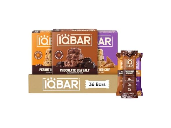 IQBAR Chocolate Variety 36 Ct