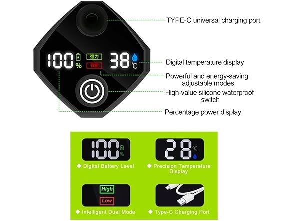 JGEMZIXXM Portable Camping Shower