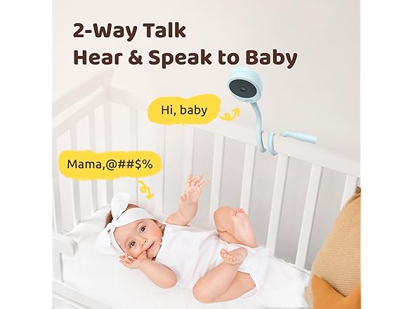 NETVUE Peekababy Baby Camera