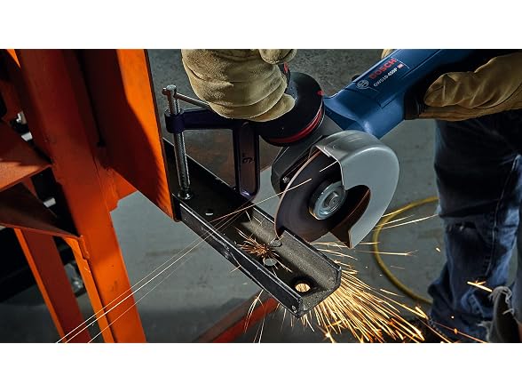 Bosch GWS10-450P-RT 120V 10A 4-1/2in Corded Grinder - Gallery 7