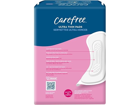 Carefree Ultra Thin Pads Women Regular Pads