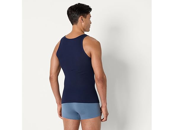 AE Mens SlimFit Breathable Cotton Tank 6Pk