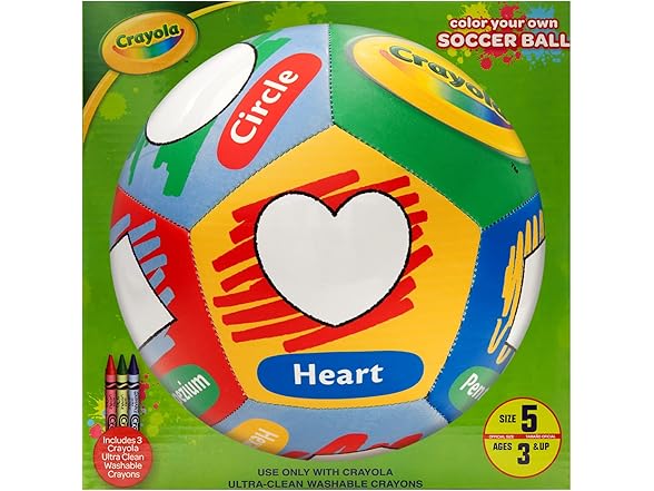 Crayola Official Soccer Ball - Shape