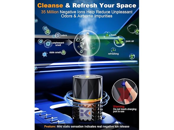 Smart Car Air Freshener | Negative Ion