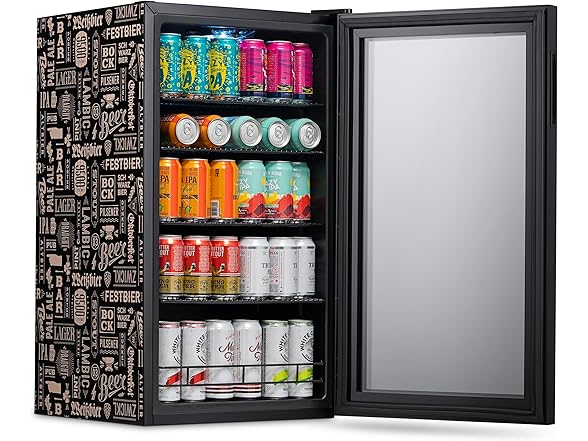 Newair Freestanding Beverage Beer Design Fridge - 126 Cans
