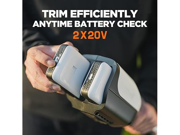 Litheli 2x20V 14" Brushless Cordless String Trimmer