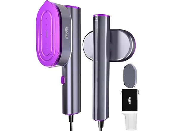 ELORTI Steamer for Clothes, Clothes Steamer Handheld 2 in 1