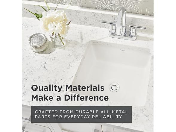 Gerber 1-1/4 in. Touch-Down Bathroom Sink Drain